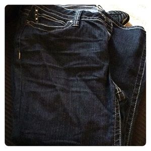 a.n.a. Jeans, size 16, jewled back pockets